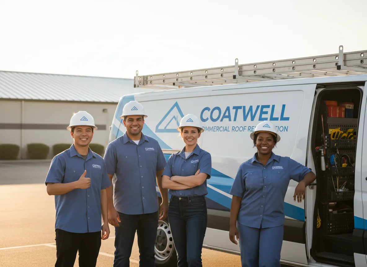 Commercial roof coating company in Ferndale, NY